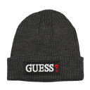 GUESS ゲス ニット帽 ニットキャップ AI4A8859DS_DGY ダークグレー メンズ レディース 男性用 女性用 プレゼント ギフト バレンタイン ク...