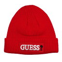 GUESS ゲス ニット帽 ニットキャップ AI4A8859DS_RED レッド メンズ レディース 男性用 女性用 プレゼント ギフト バレンタイン クリスマ...