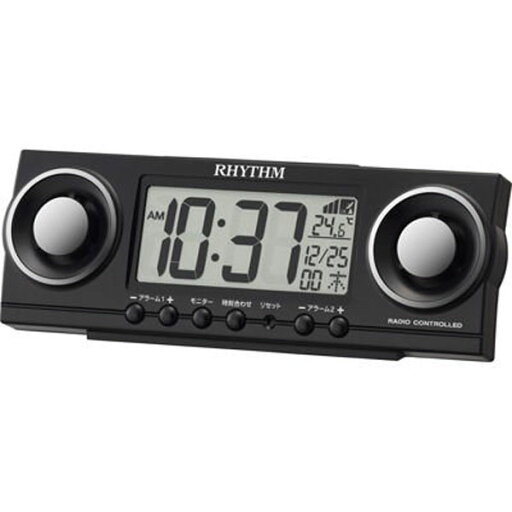 RHYTHM 電波時計 目覚まし時計 大音量 フィットバトラージューク 8RZ177SR02 Wアラーム カレンダー 温度 黒 ブラック デジタル 目覚し リズム時計工業 贈り物 周年 創業 新築祝い 引越し祝い 竣工 定年 退職 入学 卒業 還暦 古希 長寿 引き出物 熨斗がけ 御礼 包装 RHYTHM 電波時計 目覚まし時計 大音量 フィットバトラージューク 8RZ177SR02 Wアラーム カレンダー 温度 黒 ブラック デジタル 目覚し リズム時計工業 贈り物 周年 創業 新築祝い 引越し祝い 竣工 定年 退職 入学 卒業 還暦 古希 長寿 引き出物 熨斗がけ 御礼 包装