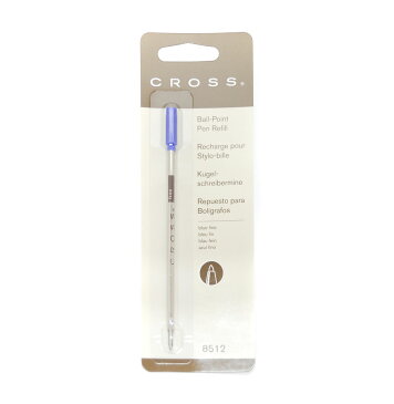 CROSS クロス 純正 油性ボールペン用 替芯 ブルー F 細字 8512 専用 消耗品 リフィール 替え芯 青