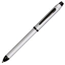 CROSS クロス テックスリー NAT0090-21ST ブラッシュトクローム (油性 ボールペン黒+赤+シャープペンシル0.5mm) TECH3 複合筆記具...