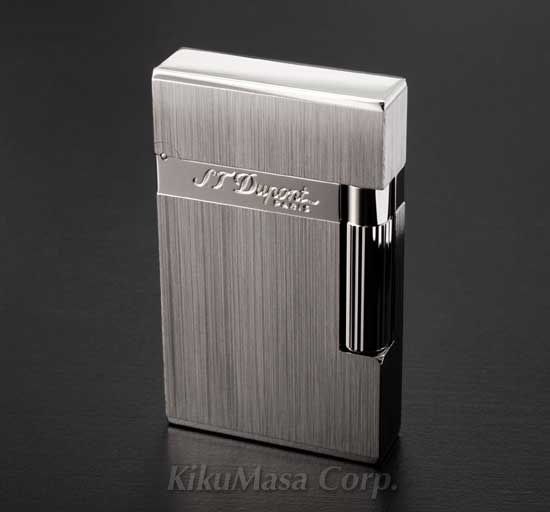 あす楽対応 エス・テー・デュポン S.T.Dupont ライター 国内正規品 ライン2 パラディウムプレート 16404 シルバー 銀色 [ 送料無料 ギフト プレゼント 成人式 お祝い 父の日 バレンタイン ホワイトデー クリスマス]