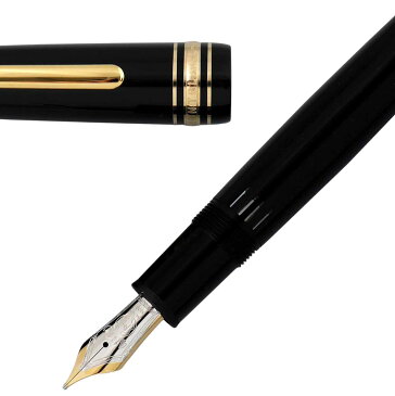 送料無料 モンブラン 万年筆 マイスターシュテュック ル・グラン 146 ブラック ゴールド 黒 金色 MONTBLANC 高級筆記具 ブランド 筆記用具 海外メーカー [成人式 昇進祝い 就職祝い 母の日 父の日 バレンタイン ホワイトデー クリスマス][FP]