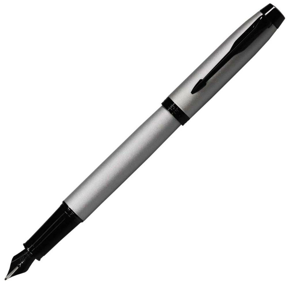 PARKER パーカー IM アクロマティック コレクション マットグレイBT 万年筆 ペン先 F（細字） 2127923 国内正規品 海外メーカー メンズ レディース 男性用 女性用 