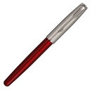 PARKER パーカー ソネット レッド＆サンドブラスト CT 万年筆 ペン先 F（細字） 2146852Z 国内正規品 ブランド筆記具 文房具 誕生日プレゼント クリスマス 父の日 母の日 就職祝い 入学祝い 卒業祝い 退職祝い 2