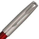 PARKER パーカー ソネット レッド＆サンドブラスト CT 万年筆 ペン先 F（細字） 2146852Z 国内正規品 ブランド筆記具 文房具 誕生日プレゼント クリスマス 父の日 母の日 就職祝い 入学祝い 卒業祝い 退職祝い 3