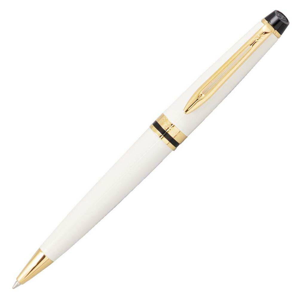 WATERMAN ウォーターマン エキスパート エッセンシャル アイボリー GT ボールペン 油性 2093769 国内正規品 海外メーカー メンズ レディース 男性用 女性用 [プレゼント 贈り物 包装 御祝 お祝い クリスマス Xmas ]