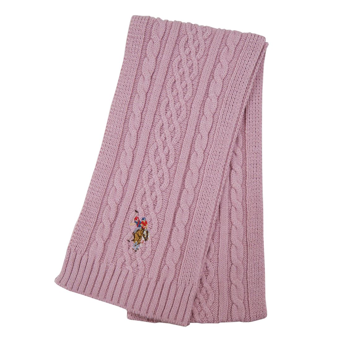 U.S. POLO ASSN.（ユーエス ポロ アッスン） ストール uspa-2014-447439 PINK プレゼント ギフト 成人式 お祝い 誕生日 クリスマス