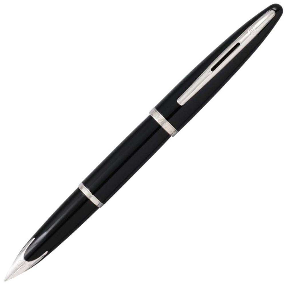 ウォーターマン 万年筆 ウォーターマン カレン ブラック・シー ST 万年筆 ペン先 M 中字 S0293960 キャップ式 WATERMAN ブランド筆記具 文房具 誕生日プレゼント クリスマス 父の日 母の日 就職祝い 入学祝い 卒業祝い 退職祝い