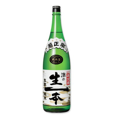 「菊正宗　嘉宝蔵 灘の生一本・生もと純米 1.8L」きもと　丹波杜氏　技　居酒屋　辛口　菊正宗酒造　日本酒　清酒　…