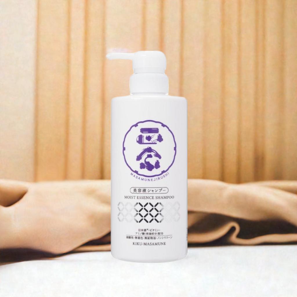 「菊正宗 正宗印 美容液シャンプー 480mL」美容液 弱酸性 無着色 無鉱物油 ノンシリコーン 日本酒配合 菊正宗酒造 すっきり 保湿成分 米ぬか油 コメ胚芽油 ビタミン アミノ酸 白麹エキス スキンケア 保湿力 つや髪 うるおい 指通り抜群 蔵元直送 サラサラ