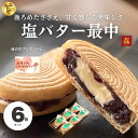 遅れてごめんね 母の日 プレゼント ランキング1位 塩バター最中 6個入 喜久乃家 宮城 お取り寄せ バター最中 最中 もなか 餡 バター 誕生日 プレゼント ...
