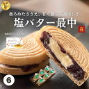 楽天スーパーSALE 3,420円→3,078円 敬老の日 プレゼント ランキング1位 塩バター最中 6個入 喜久乃家 宮城 お取り寄せ バター最中 最中 もな...