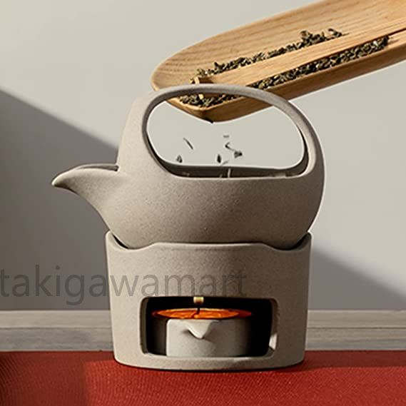 【楽天スーパーSALE】茶香炉 茶道具 アロマ炉 セラミック アロマポット ほうじ茶 キャンドルホルダー ..
