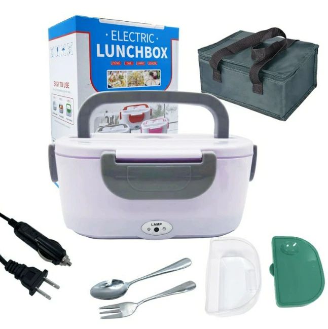 電気弁当箱 加熱式弁当箱 電気ランチボックス 保温 炊飯弁当箱 加熱弁当箱 感染対策 オフィス アウトド..