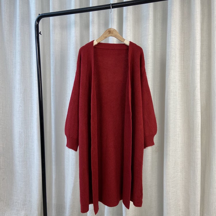 秋冬新作ニットカーディガン レディース ニットアウター ゆったり ファッション ニットツイスト ロング..