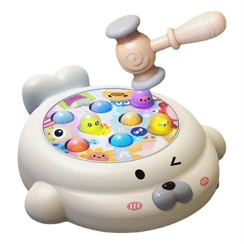 楽しい親子交流: 親子の交流を深めるこの面白いゲームで、親は家族の夜を再び盛り上げることができます!是非、ゲームチャレンジを受けてください！安全でスムーズ：高品質のABS素材で作られた幼児用おもちゃは、お子様が安全に使用できます。滑らかなエッジのデザインは、お子様を傷つけたり傷つけたりせず、握りやすくなっています。かわいいデザイン: このもぐらたたきゲームの明るい色とデザインは、すぐに子供たちの興味を引きます。いろいろな形のカラフルでかわいいシールとハンマー2個付き。光る赤ちゃんアザラシは子供たちの注目を集めます。プレゼントに最適：3歳以上のお子様へのプレゼントに最適です。心のこもったギフトは、子供たちのかわいい顔に明るい笑顔を浮かべます。このもぐらたたきゲームのおもちゃは、パーティーやディナーでも使用できます。手と目の調整: 興味深いモグラたたきゲームのおもちゃは、手と目の調整を正確に行い、子供の集中力と手の強さを向上させることができます。メーカー希望小売価格はメーカーサイトに基づいて掲載しています