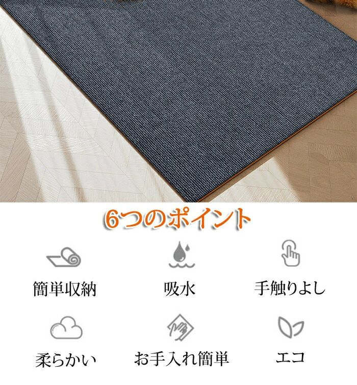 きくショップ楽天市場店の【楽天スーパーSALE】ペットマット ペット用カーペット ペット用品 ペット ラグ ラグマット 猫 犬 子供 キッズ 子供部屋 リビング プレイマット ペットシート 洗える 吸水 消臭 ずれない 滑り止め加工 フローリングマット ゲージシート 汚れ防止 高級感 おしゃれ｜アングル3