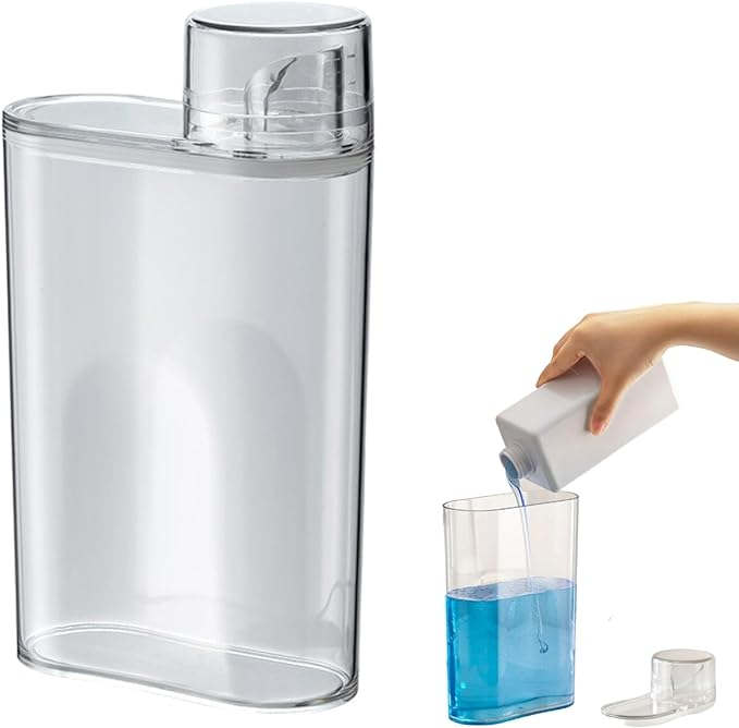 【楽天スーパーSALE】ランドリーボトル 洗濯洗剤 柔軟剤 ディスペンサー 詰め替え可能 液体容器 1300ml..