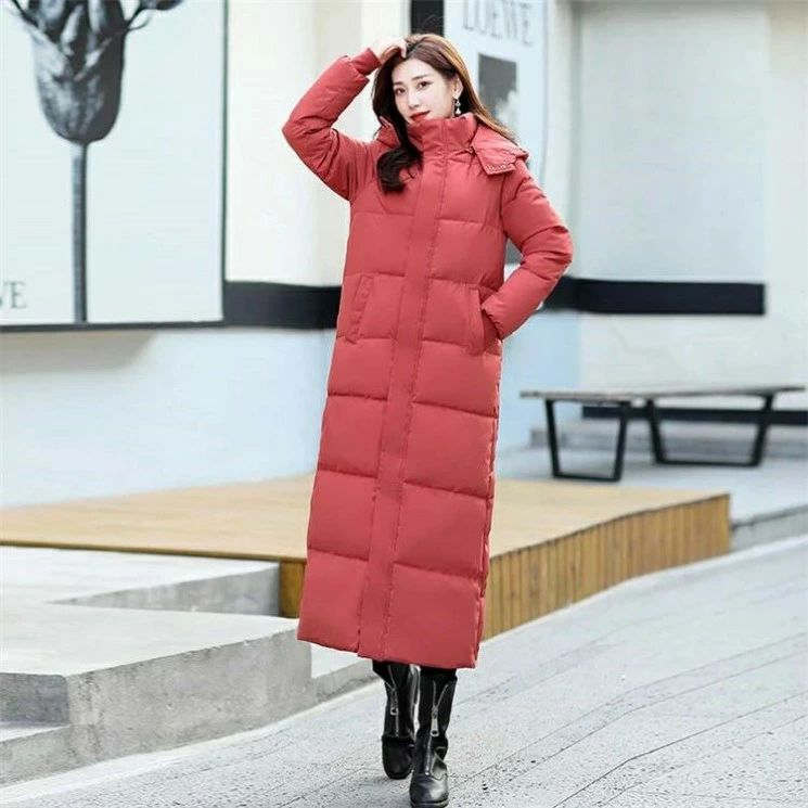 きくショップ楽天市場店の【楽天スーパーSALE】【新商品入荷】コート レディース 冬 50代 40代 きれいめ アウター ジャケット ジャンパー 上着 おしゃれ 可愛い 防寒 大人 上品 通勤 体型カバー 着痩せ 誕生日 母の日 プレゼント M ロングコート フード付き 軽い 暖かい 大きいサイズ パーカー｜アングル3