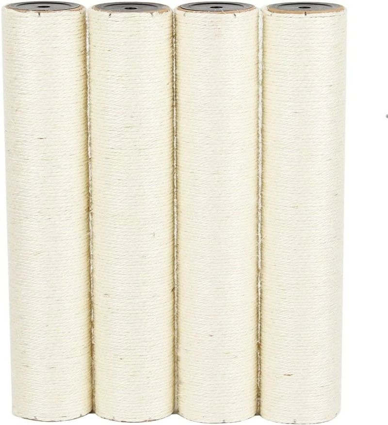 【楽天スーパーSALE】4本セット M8 猫 爪研ぎ ポール 替え 支柱 キャットタワー 交換 麻柱 キャティー..