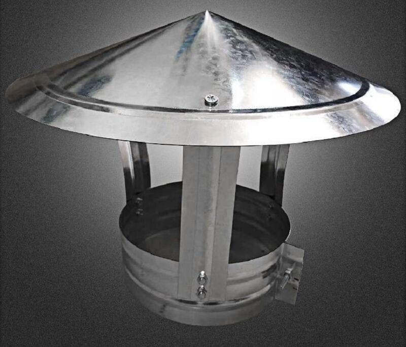 煙突 トップ ピーク キャップ ステンレス 屋根 煙突パイプ パイプレインカバー 保護 加熱炉 排気管 キャップ 201ステンレス 屋外 排気管 通気性キャップ