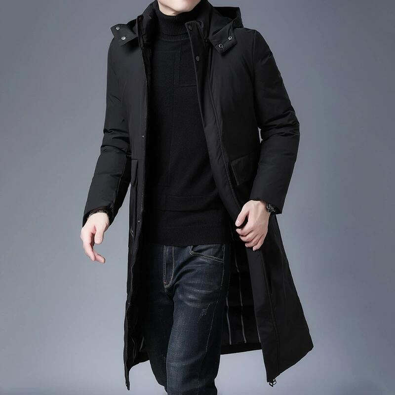 ロングコート ダウンジャケット メンズ ダウンコート 冬服 防寒着 中綿コート アウター あたたか メンズコート 保温 防風 防寒服 中綿ジャケット ビジネスコート 厚手上着 アウター 綿入れ 大きいサイズ 通勤 通学 お兄系