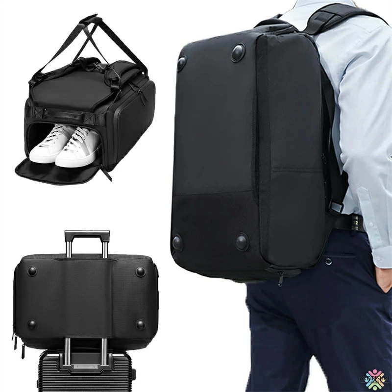 生地：ラミネート素材（防水）裏地：ポリエステル 容量：42L サイズ：56＊30＊25CM 適用場面：スポーツ、旅行多機能、大容量、撥水性柔らかく通気性があり、人間工学に基づいた負担軽減デザイン