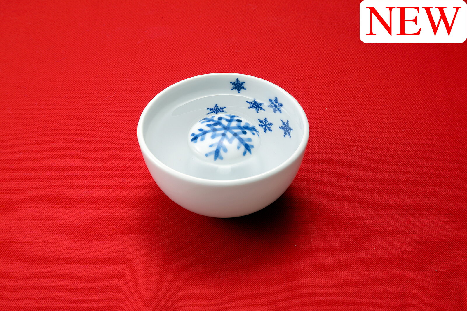 菊水オリジナル 風鈴杯（雪結晶）【酒器】