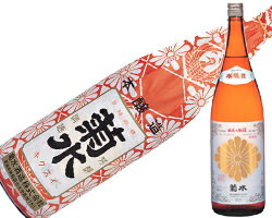 日本酒 菊水 ［ 菊ラベル・赤包装 18