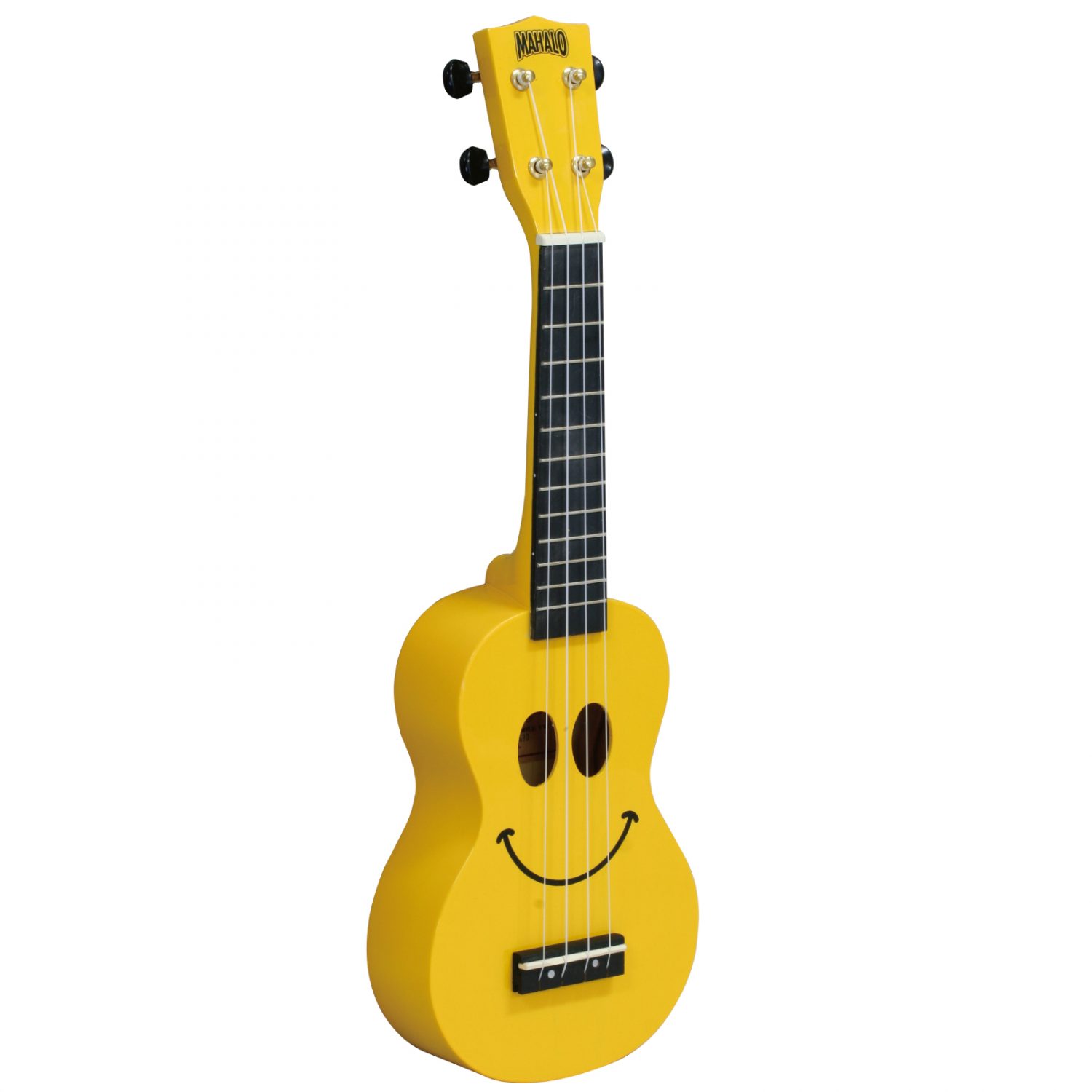 癒しの音色と一緒に笑顔をお届け！ウクレレブランド「MAHALO」より新たにArtシリーズが登場！ 思わず笑顔になってしまうデザインが特徴のU-SMILE。 入門者は勿論、友人やお子様へのプレゼントにも最適の「笑顔になれる」ソプラノタイプウクレレです。 全長: 530mm ボディ幅: 170mm フィンガーボード: マホガニー ネック: ジャボン ボディ: センゴン 弦: AQUILA サドル: Nubone XB 重量: 390g 付属品]: キャリングバッグ