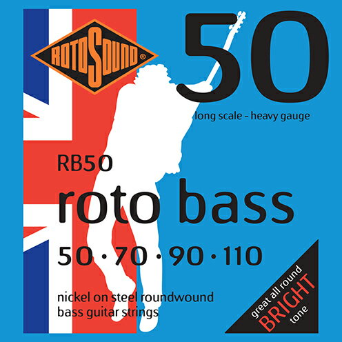 樂天商城 - ROTOSOUND RB50(50-110) [エレキベース] | ロトサウンド エレキベース弦