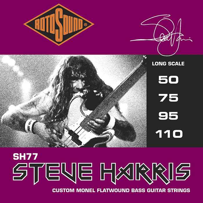 吉他周边器械（扬声器, 混音器, 零件） - ROTOSOUND Jazz Bass 77 Steve Harris Custom [エレキベース] | ロトサウンド エレキベース弦