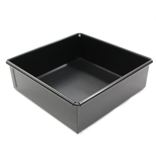 シリコン加工角デコ缶 10cm角 / スクエア型 製菓器具...