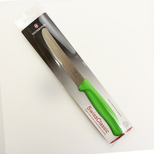 ビクトリノックス　トマト・ベジタブルナイフ　グリーン