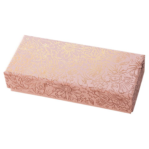 グレイスフルフラワー ショコラBOX-2 モーブピンク 1箱 / バレンタイン ラッピング トリュフ ボンボンショコラ チョコレート