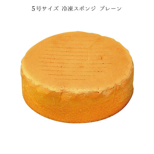 デコ台(白)プレーン 5号 冷凍 スポンジケーキ 15cm×H6cm デコ台(白)プレーン 5号 冷凍 スポンジケーキ 15cm×H6cm