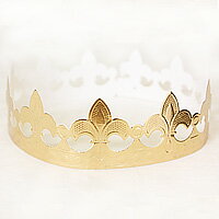 ノルディア　ガレットデロワ王冠　金47mm差込タイプ　5枚入のサムネイル