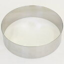 ステン アルゴン丸リング15cmH5cm / セルクル 製菓器具 ムース