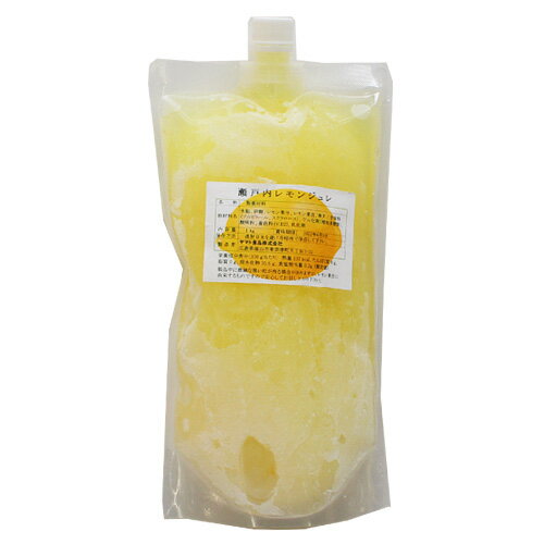 [クール便]瀬戸内レモンジュレ 1kg / レモネード 檸檬 ゼリー パフェ ドリンク 製菓材料