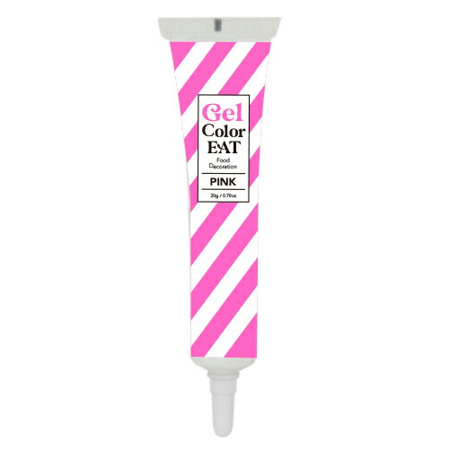 Gel Color EAT PINK (ジェルカラーイート ピンク) 20g / メール便対応 アイシングクッキー バタークリーム ロールフォンダン 飴 色粉 色素 製菓材料