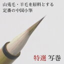 ≪本日ポイント5倍≫ 書道 筆 小筆 『 特選 写巻 』(しゃかん) 唐筆 中国製 書 書道 筆 毛筆 小筆 1本から 送料無料 小楷 宛名書き 写経 実用書 ...