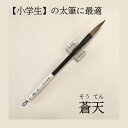 ≪本日ポイント5倍≫ 書道 筆 小学生 習字 習字筆 『蒼天』 高学年 低学年 送料無料 強い 書 書道 筆 毛筆 馬毛筆 馬毛 半紙 半紙書き 条幅書き 太め...
