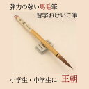 ≪本日ポイント5倍≫ 書 書道 習字 『 王朝 』書写 筆 毛筆 1本から 送料無料 天尾筆 半紙 お稽古 学生から一般まで 小学生 中学生 高校生 書きやすい...