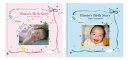 【1冊まで追跡可能メール便送料無料】 【出産お祝いや思い出に】 バースストーリー Birth Story お仕立て券 AE30 ブルー・ピンク [成長記録 ママ...