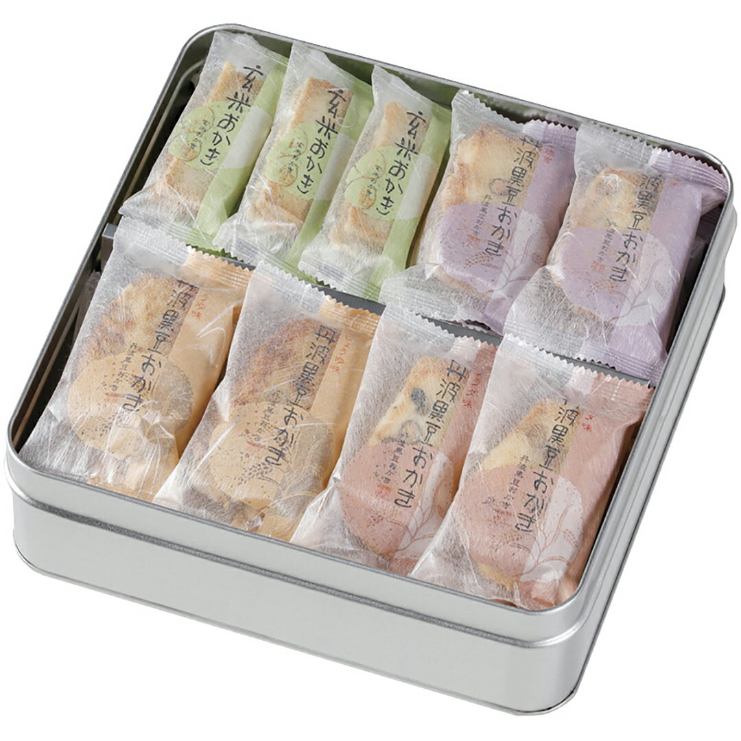 丹波黒豆・玄米おかき げんぶ堂 TG-S香典返し 御供 粗供養 詰め合わせ ギフト プレゼント 割引 ...