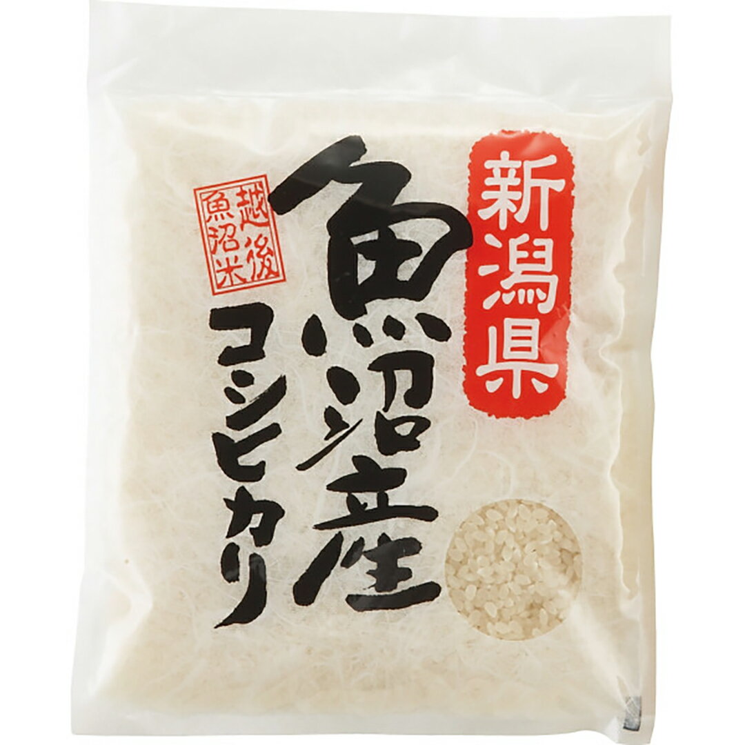 新潟県魚沼産 コシヒカリ(300┣g┫) 香典返し 御供 粗供養 詰め合わせ ギフト プレゼント 割引 景品 品物 新築祝い 結婚内祝い 出産内祝い ご挨拶 引っ越し 引越し 内祝い 写真入り メッセージカード のし