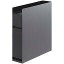 隠せる調味料ラック タワー tower 山崎実業 2段 ブラック BK 雑貨 インテリア インテリア雑貨 家具 シンプル おしゃれ クール 高級感 高級 ブラン...