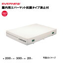 【法人限定】エバーマット 屋内用 滑止付 抗菌タイプ 幅200×長さ300×厚さ20cm エバニュー EVERNEW 陸上 体操 抗菌 屋内エバーマット 滑止 ...