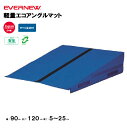 【法人限定】アングルマット 幅90×長さ120cm 連結可 指導ライン入り ナイロン帆布 合成スポンジ 裏面すべり止付 エバニュー EVERNEW 体操 体育 学校 幼稚園 保育園 体操教室 体育用品 EKM526(4)